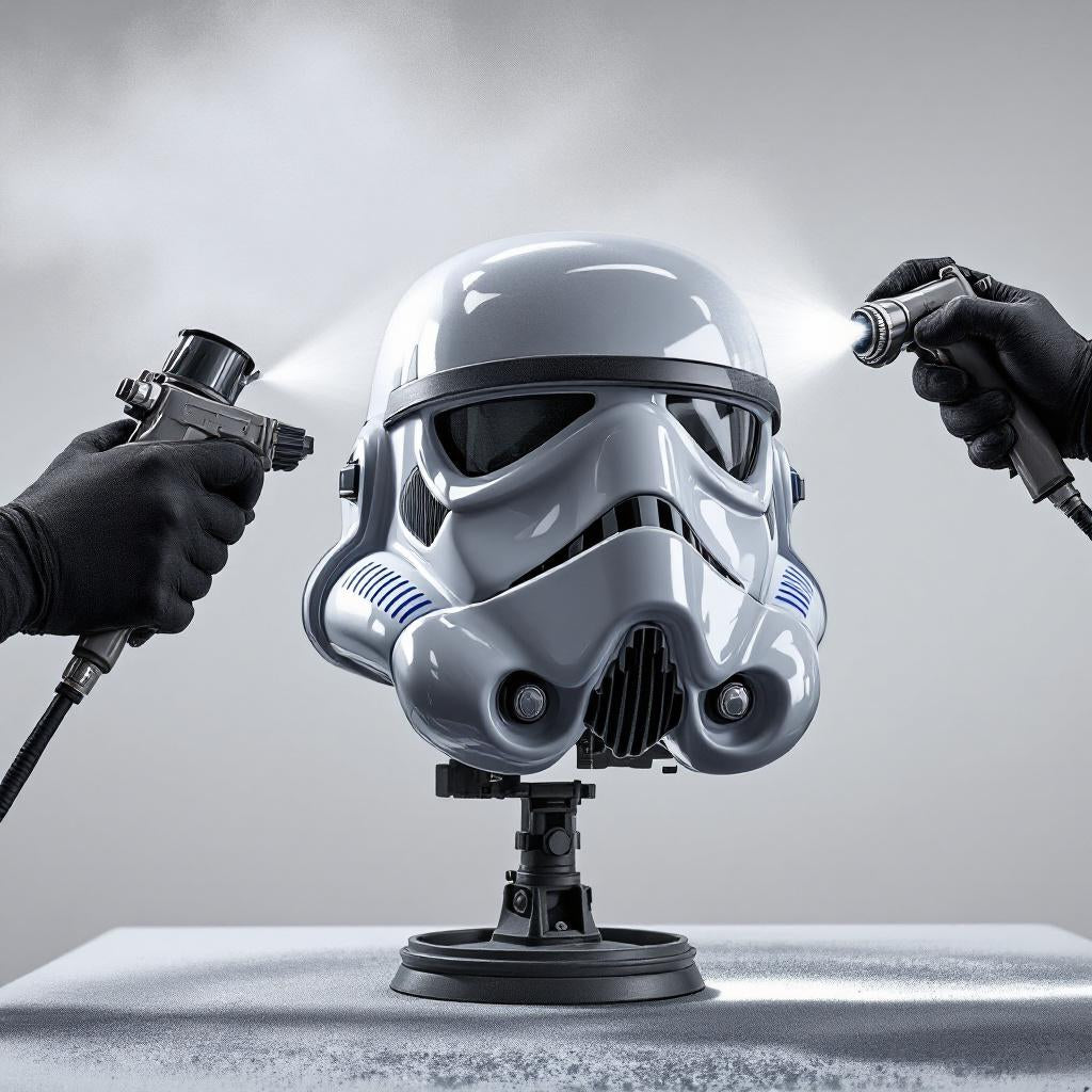 Why We Use Eco-Friendly Paint for Our Star Wars Helmets: A Love for Star Wars and Our Planet