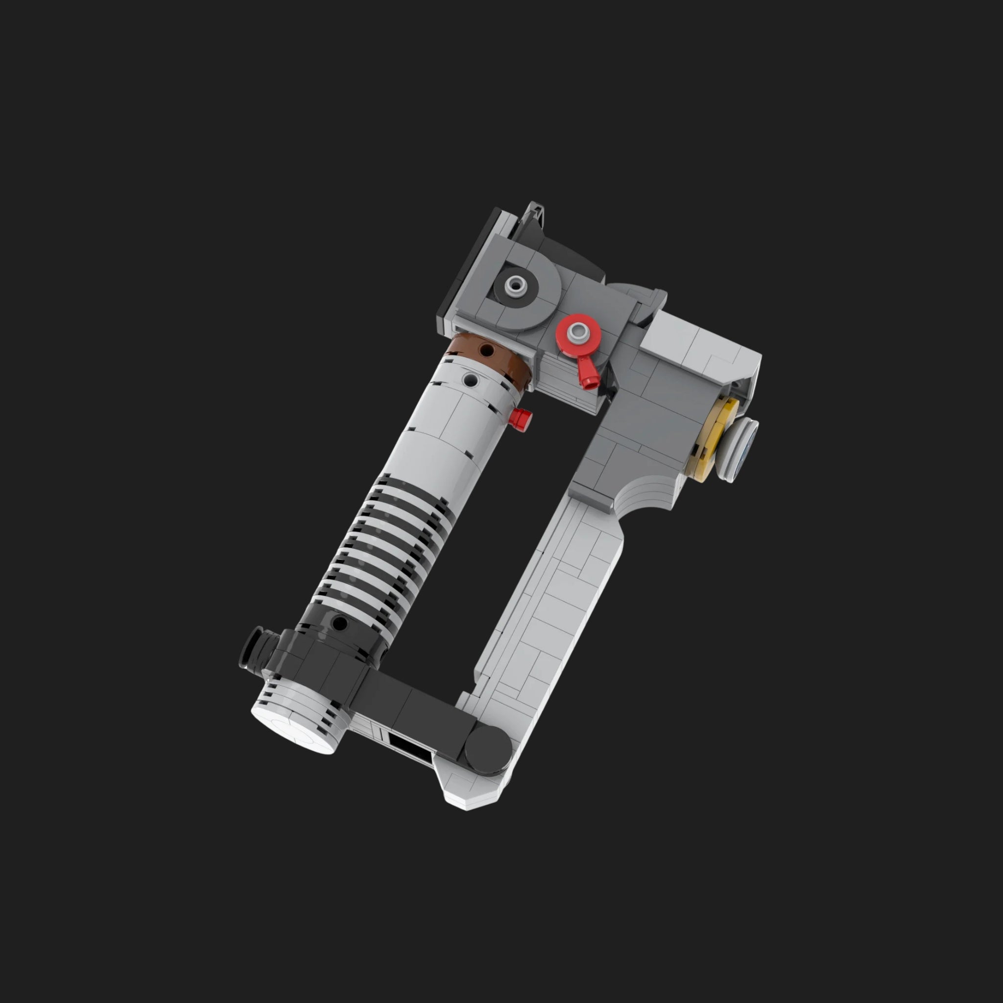 MOC- Set Ezra Bridger's Lightsaber Brick Playset Featuring