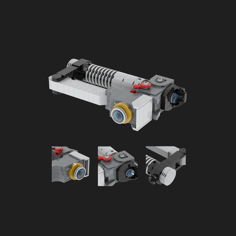 MOC- Set Ezra Bridger's Lightsaber Brick Playset Featuring-2