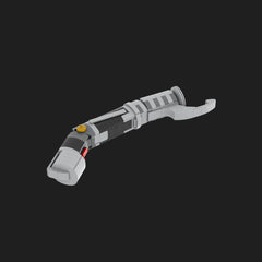 MOC- Space Wars Dooku Lightsaber Hilt Building Set-2