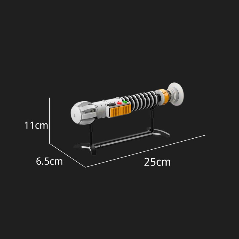 MOC Space Wars Luke Skywalker Lightsaber Hilt Building Kit-3