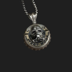 Star Wars Stormtrooper Bottle Cap Pendant Necklace-1