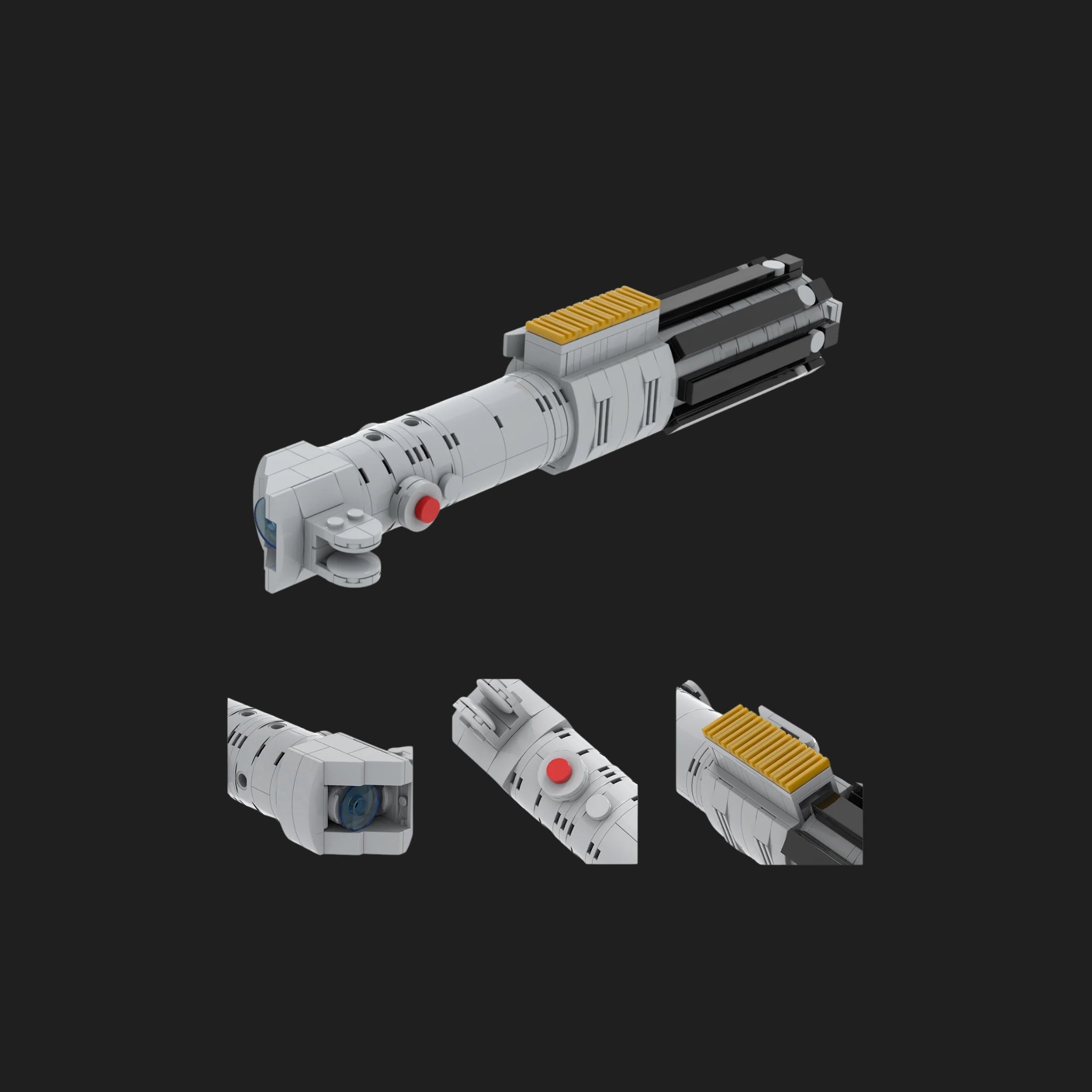 MOC Space Wars Anakin Lightsaber Hilt Building Set