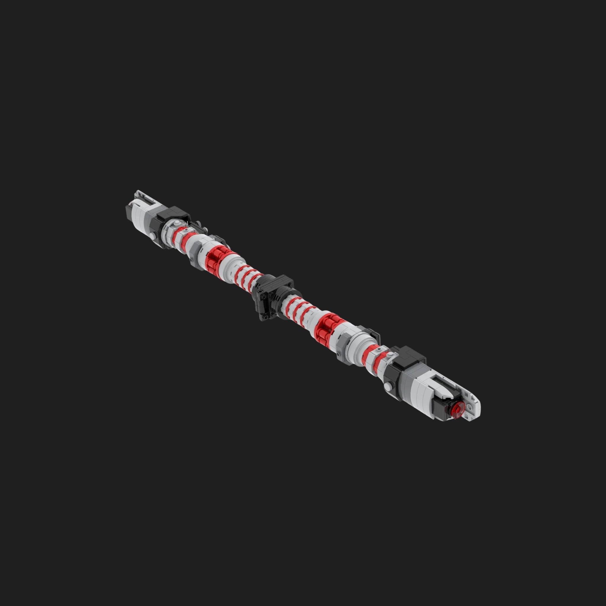 MOC - Space Wars Rey Skywalker Lightsaber Hilt Building Set