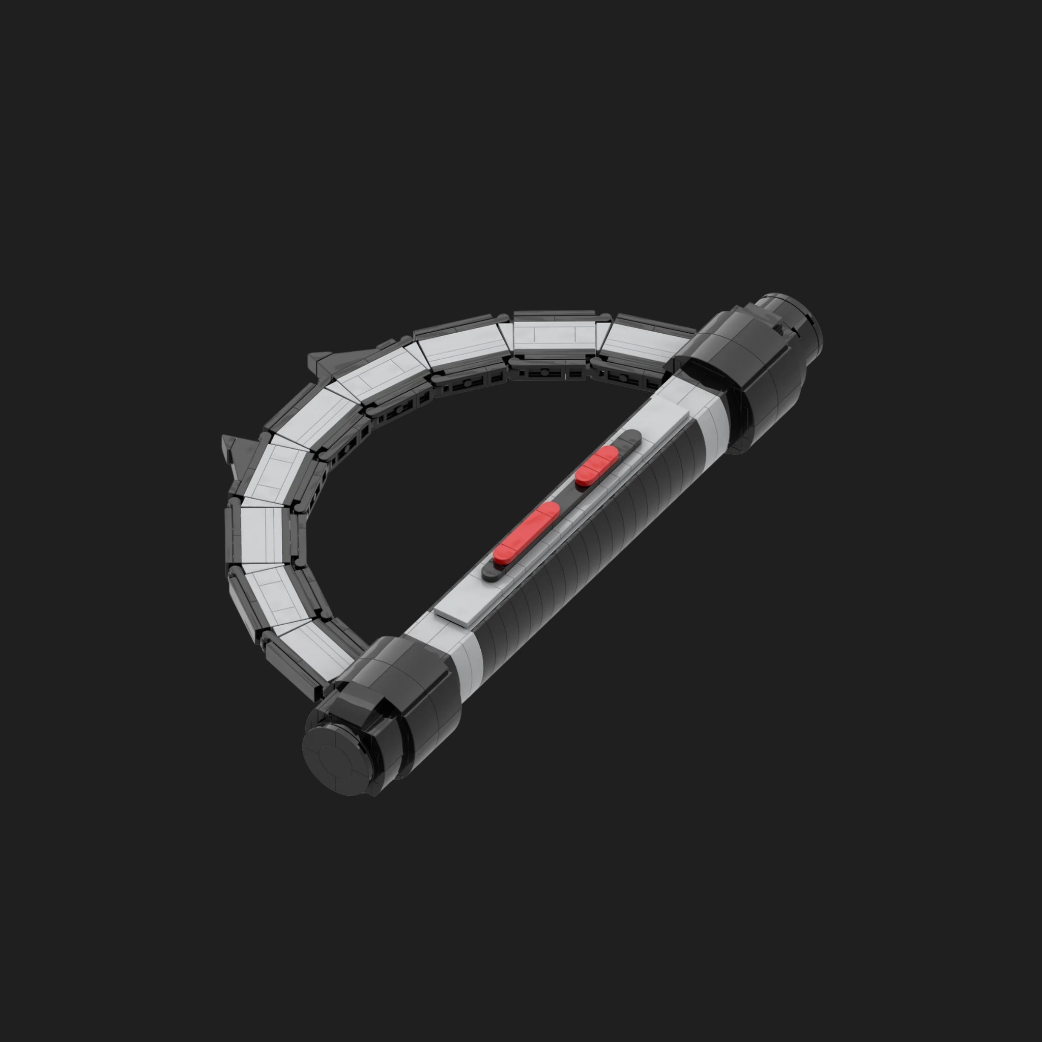 MOC-Space Wars Third Sister Reva Lightsaber Hilt Building Set