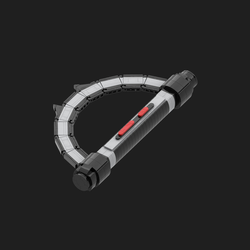 MOC-Space Wars Third Sister Reva Lightsaber Hilt Building Set-2