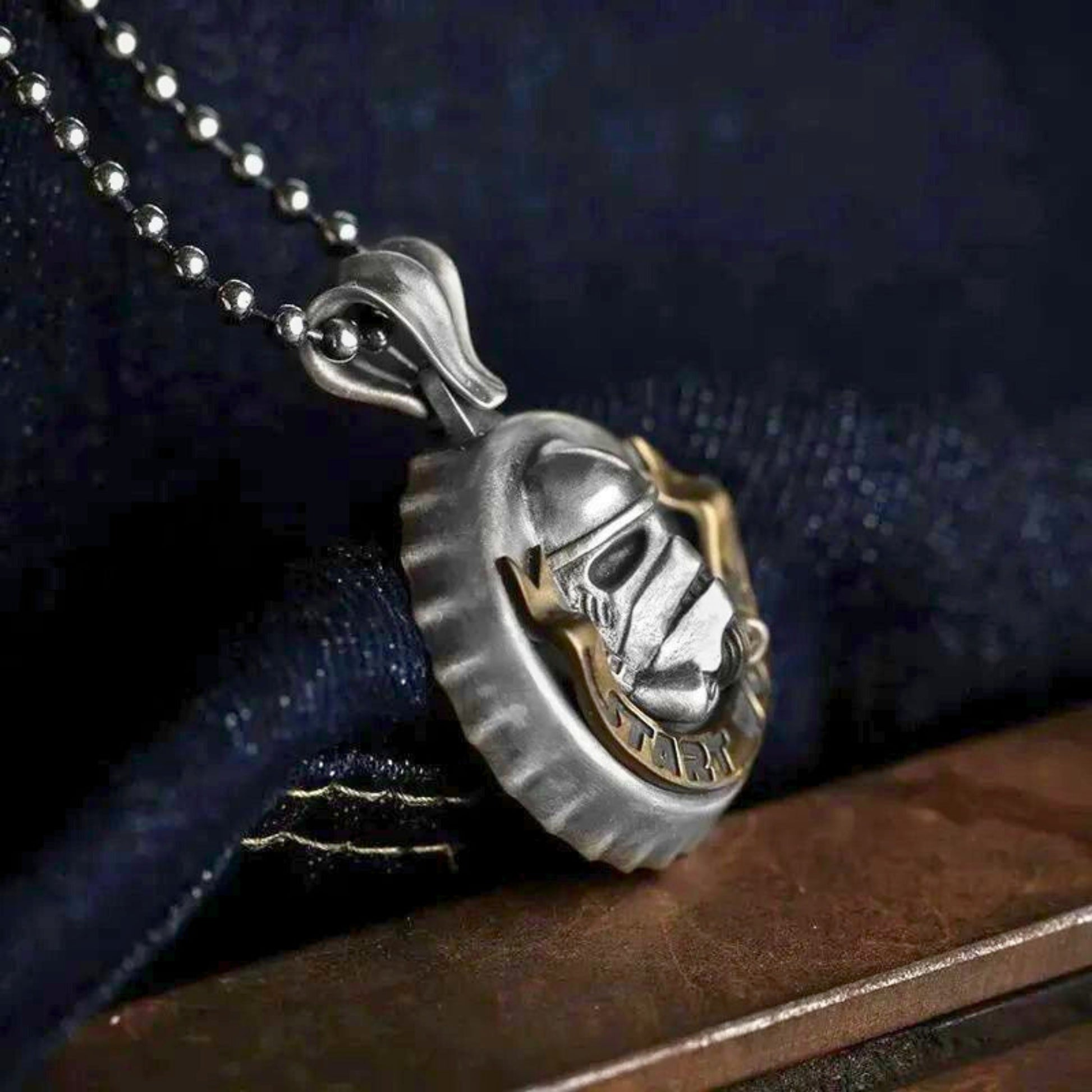 Star Wars Stormtrooper Bottle Cap Pendant Necklace-5