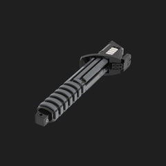 MOC - Space Wars Mandalorian Darksaber Lightsaber Hilt Building Set-3