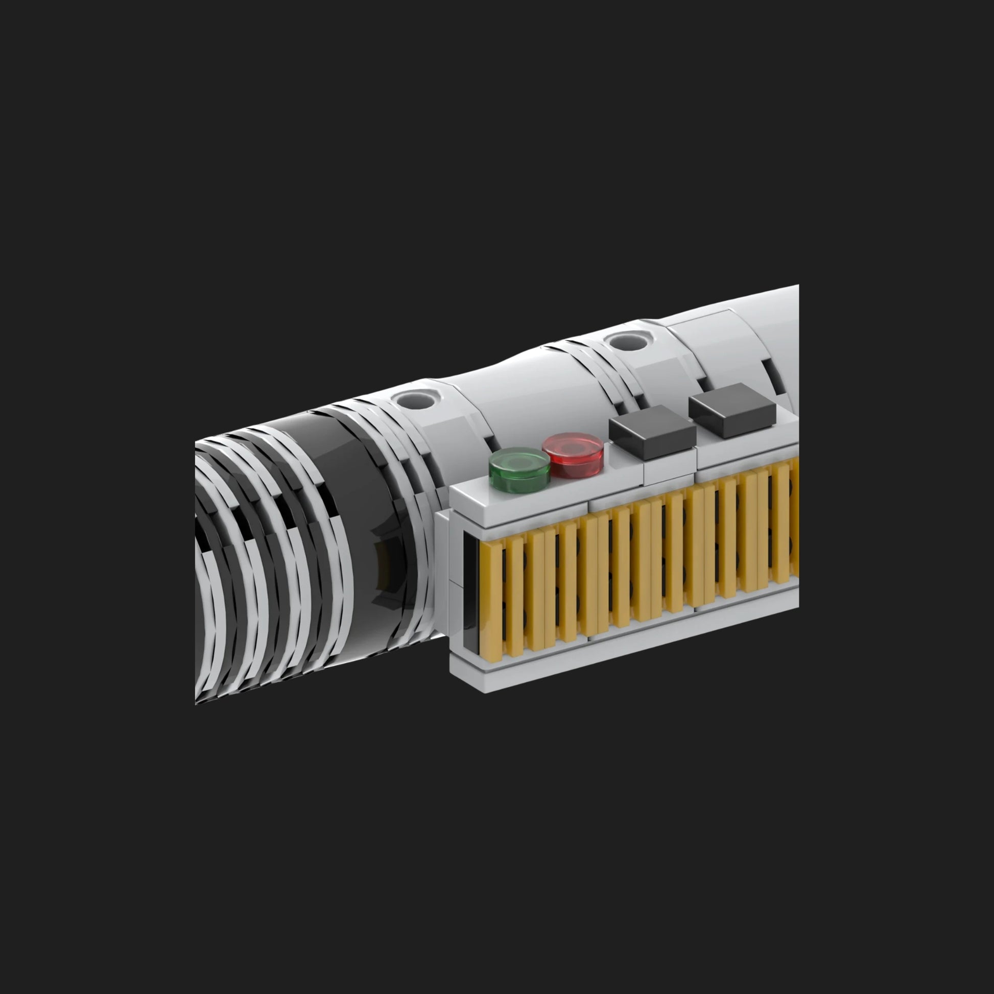 MOC- Space Wars Luke Sword Lightsaber Hilt Building Set-3