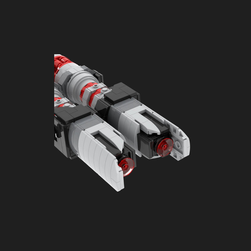 MOC - Space Wars Rey Skywalker Lightsaber Hilt Building Set-3