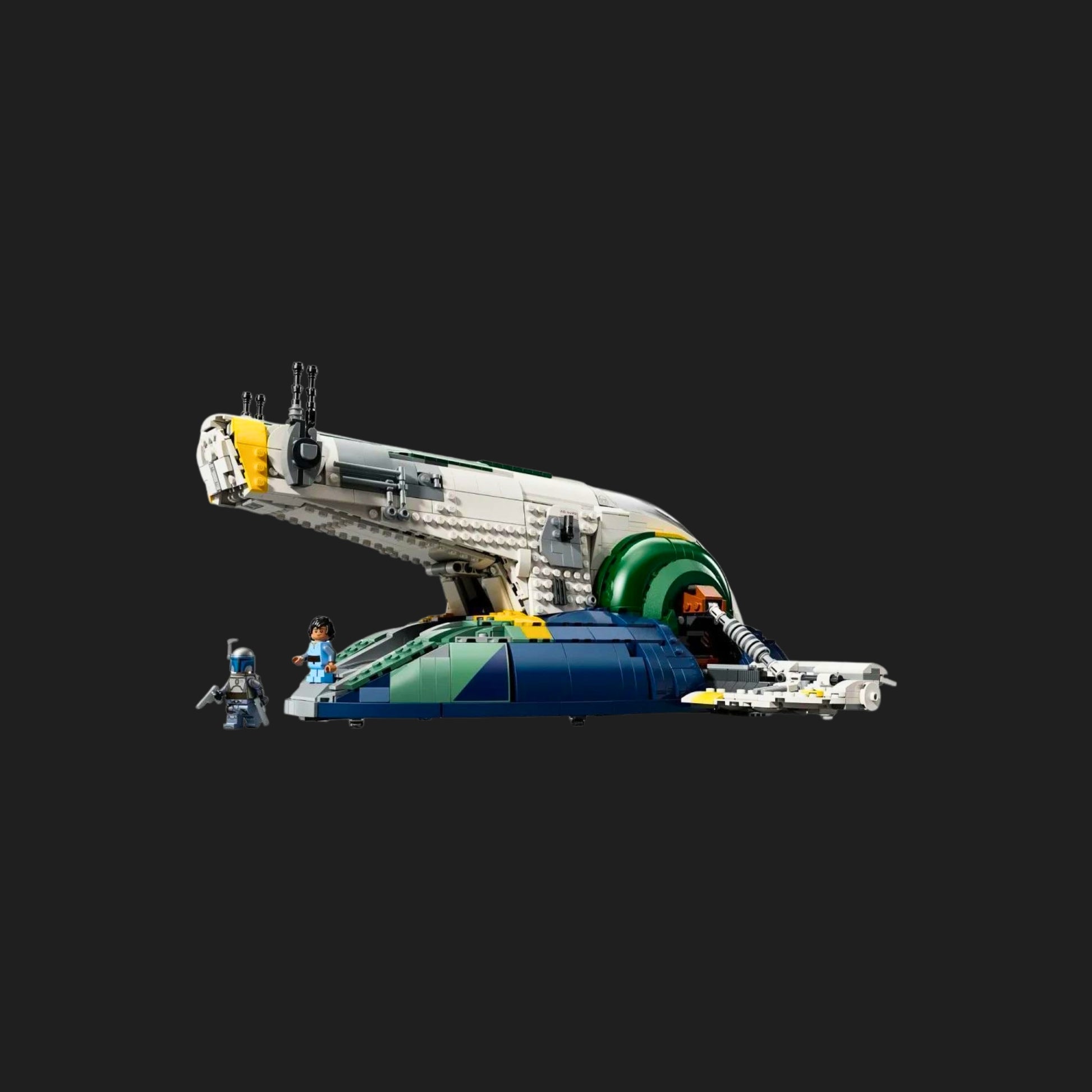 Jango Fett’s Firespray-Class Starship Building Set-2