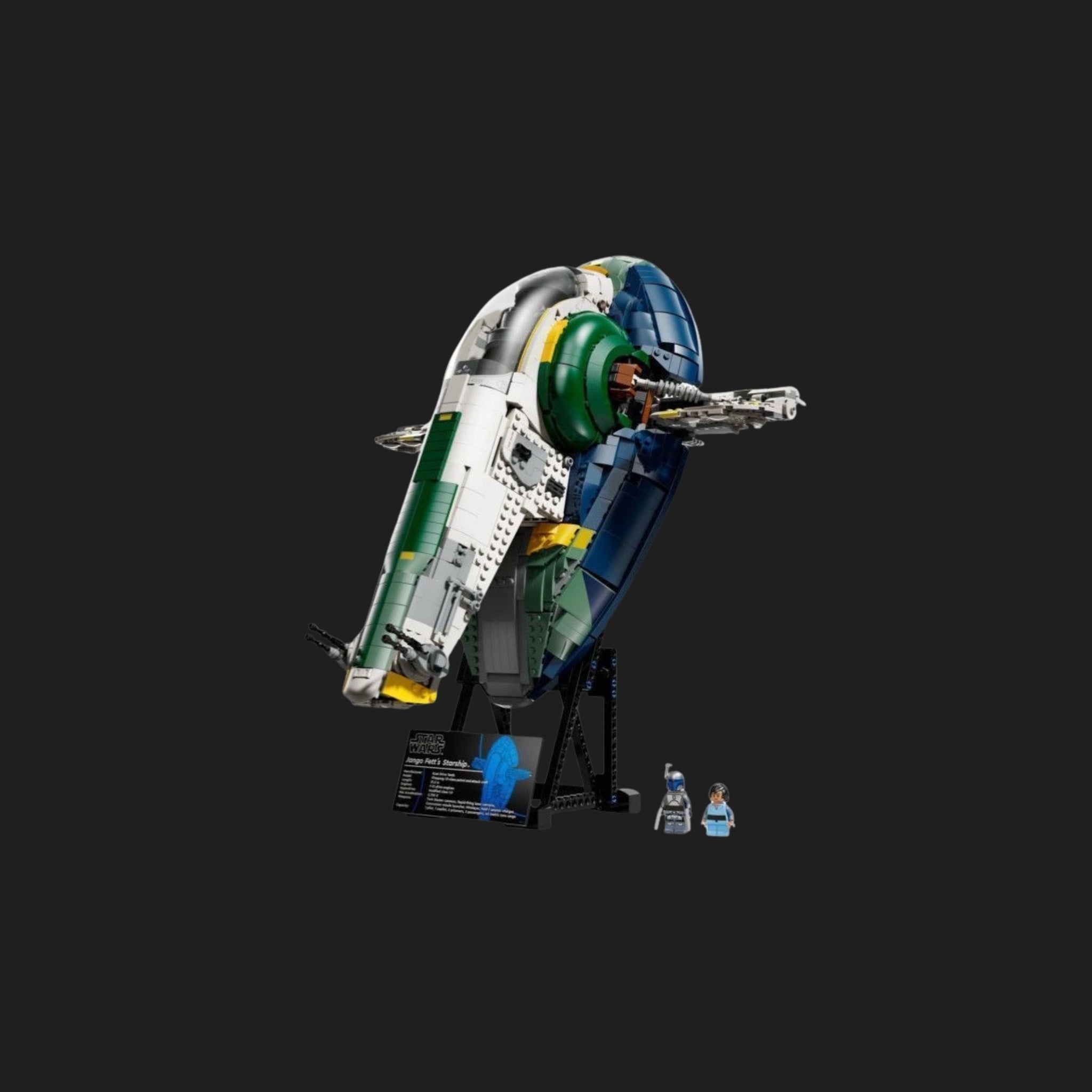 Jango Fett’s Firespray-Class Starship Building Set