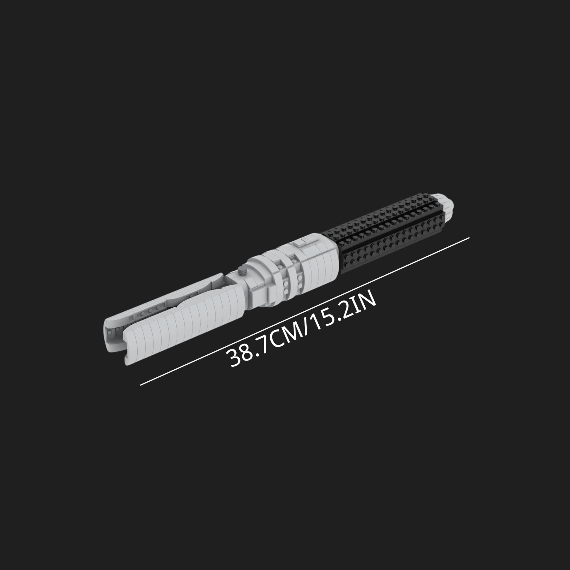 MOC Space Wars Cal Kestis Lightsaber Hilt Building Set-4