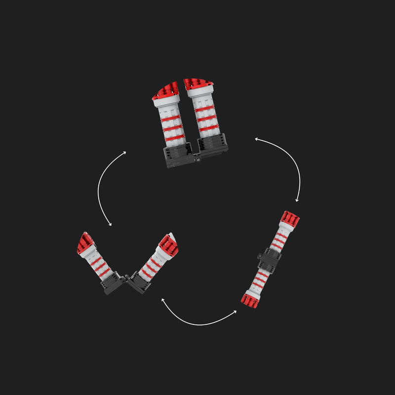 MOC - Space Wars Rey Skywalker Lightsaber Hilt Building Set-5