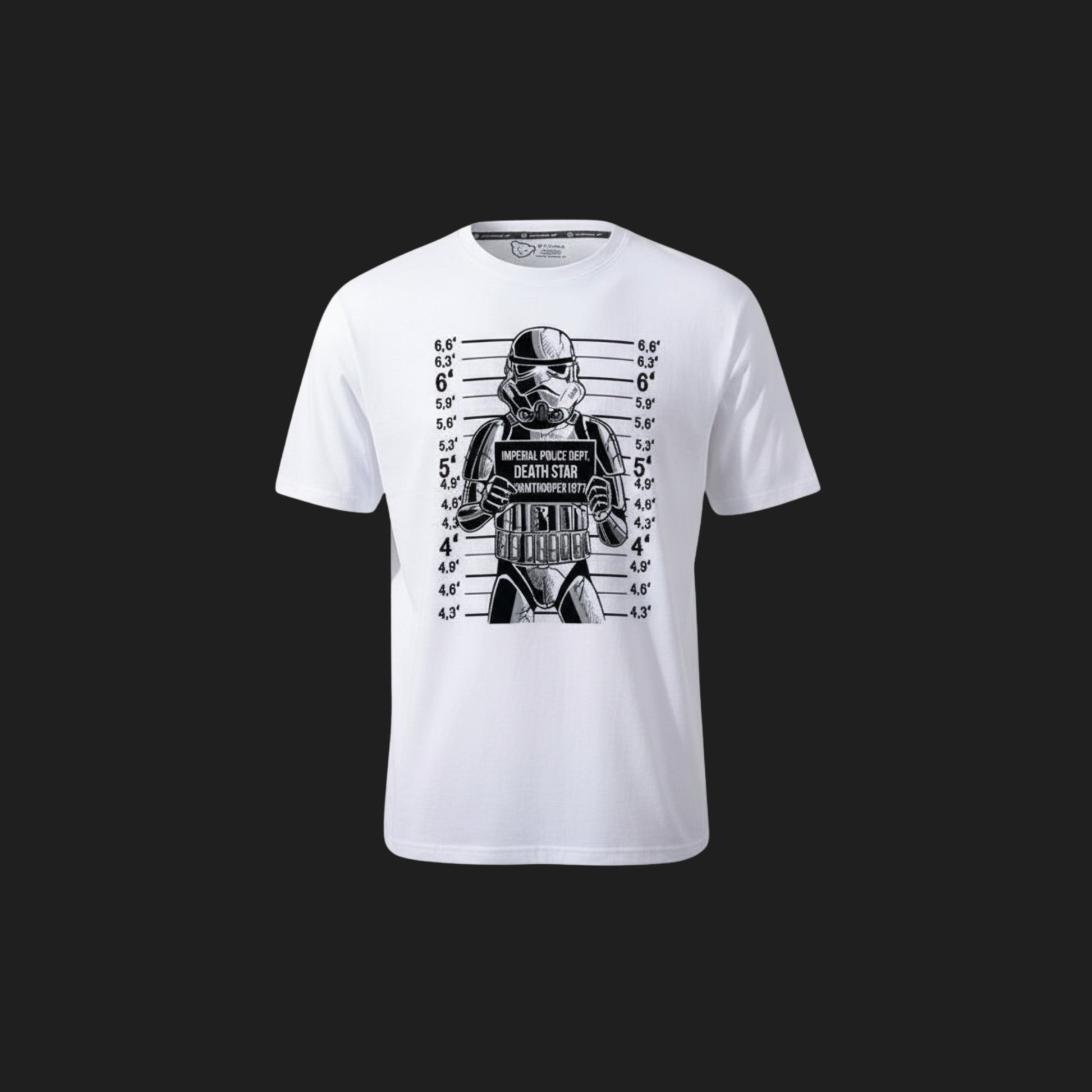 Star Wars–Inspired White T-Shirt-6