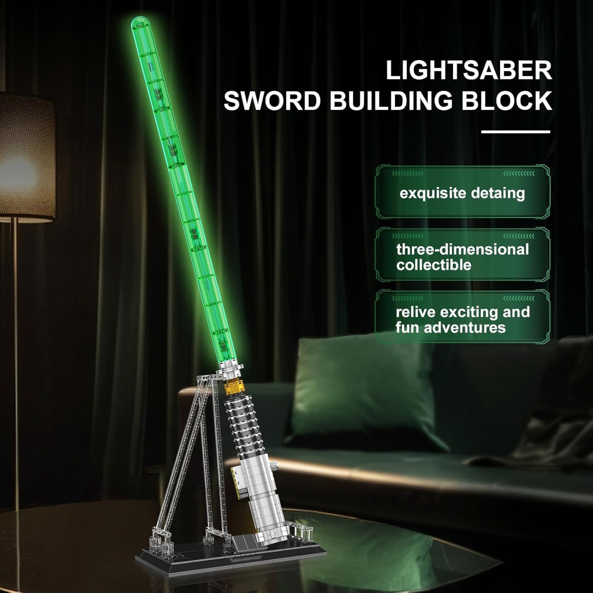 Luke Luminous Lightsaber Block set-3