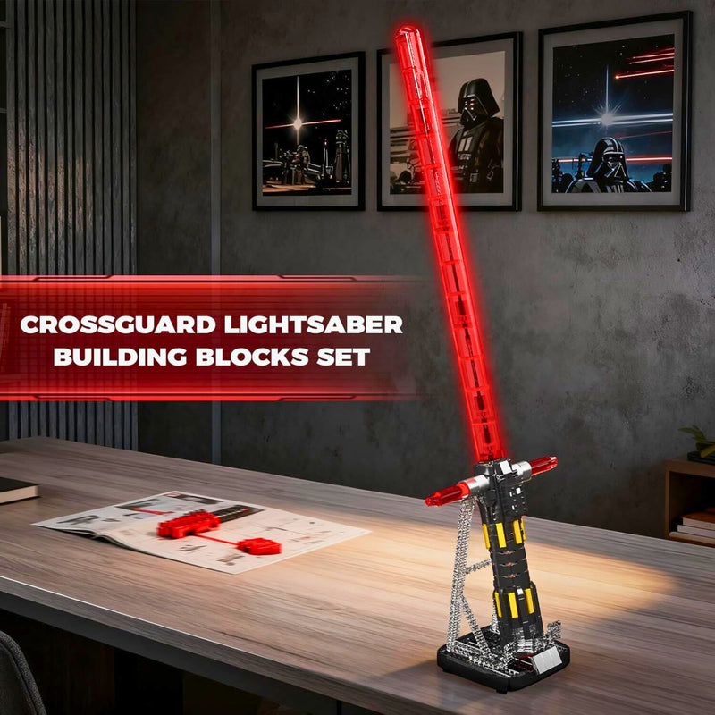 Crossguard Luminous Lightsaber Block Set-3