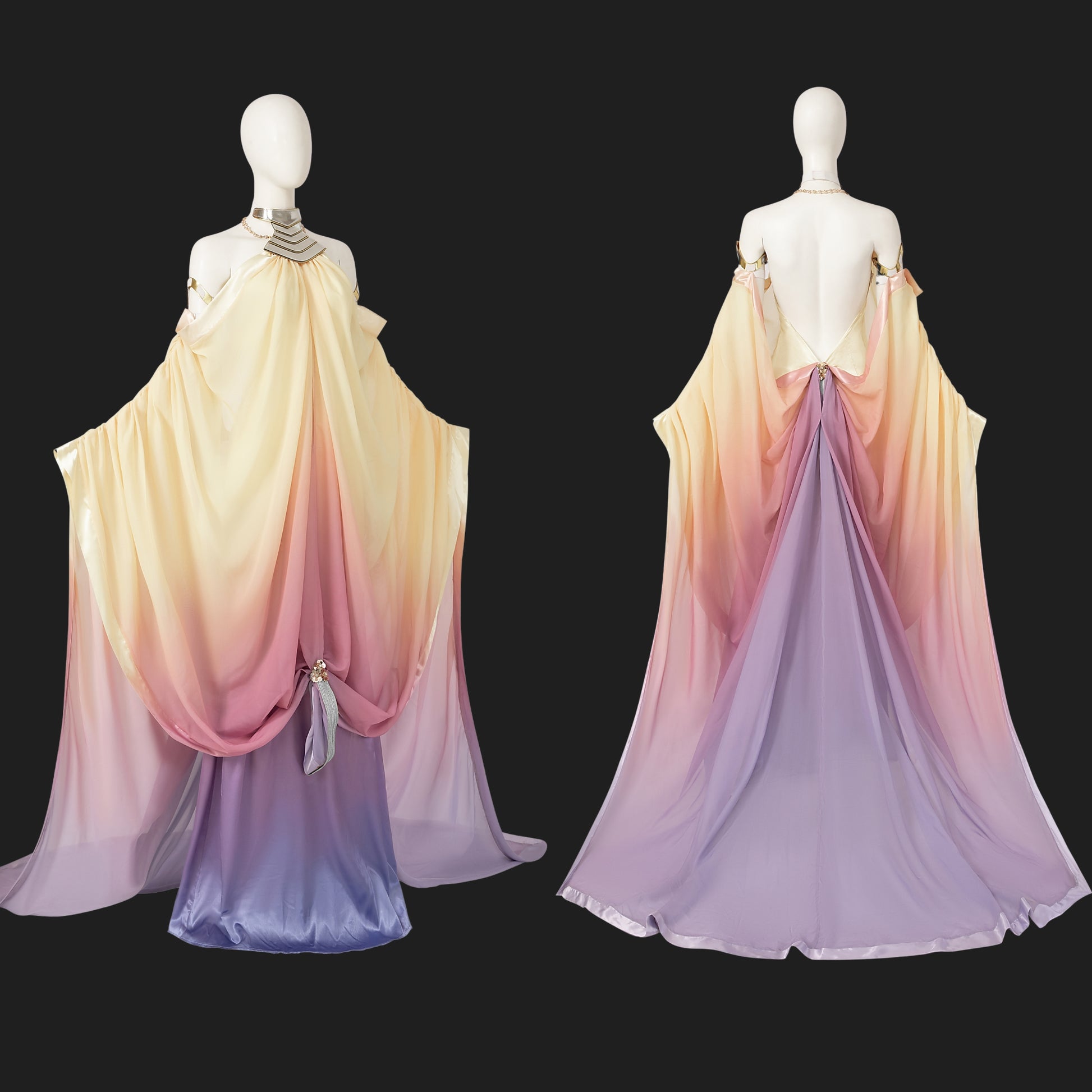 Padme's Lake Dress Star Wars Padme Amidala Cosplay Costume suit / M