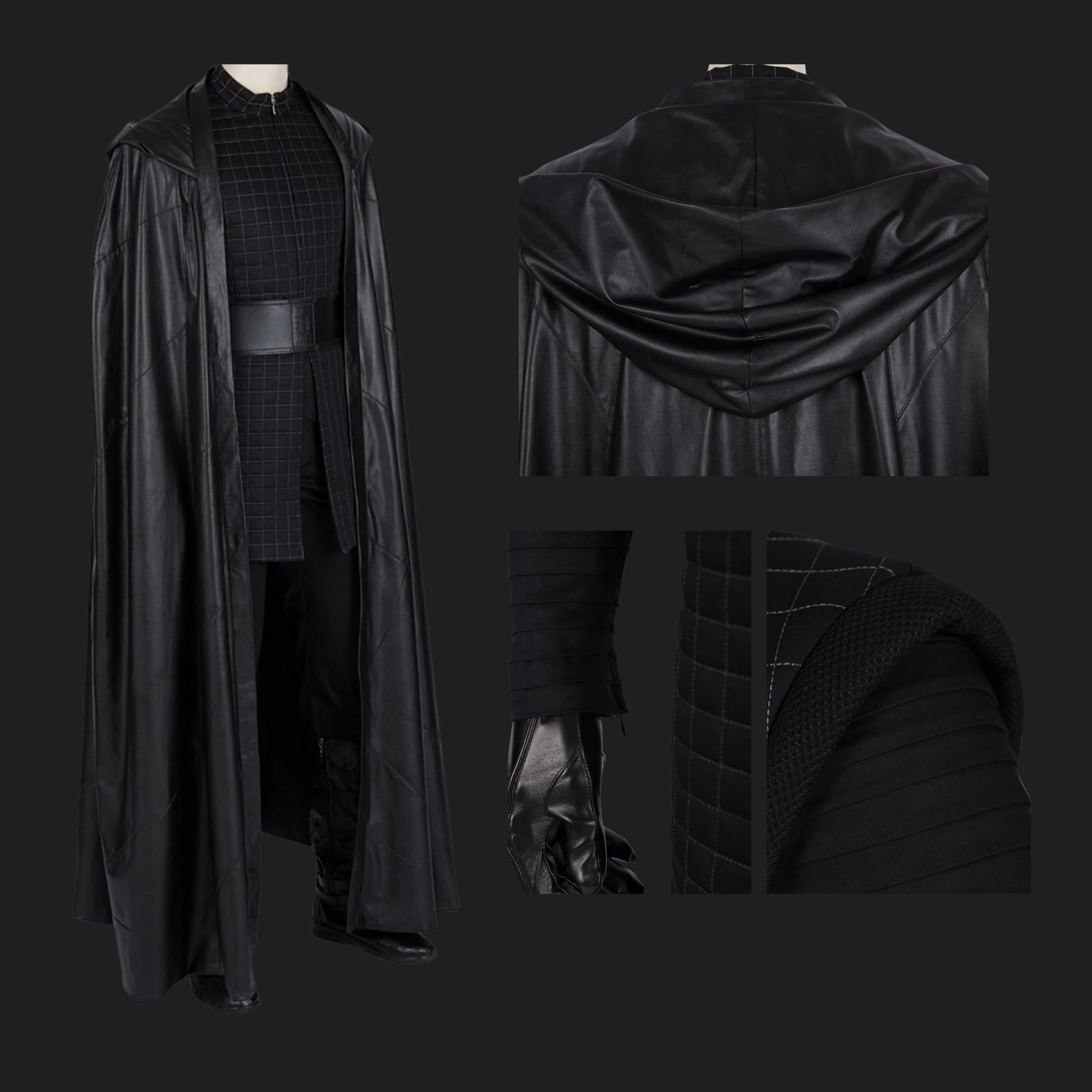 Kylo Ren Cosplay Costume-1