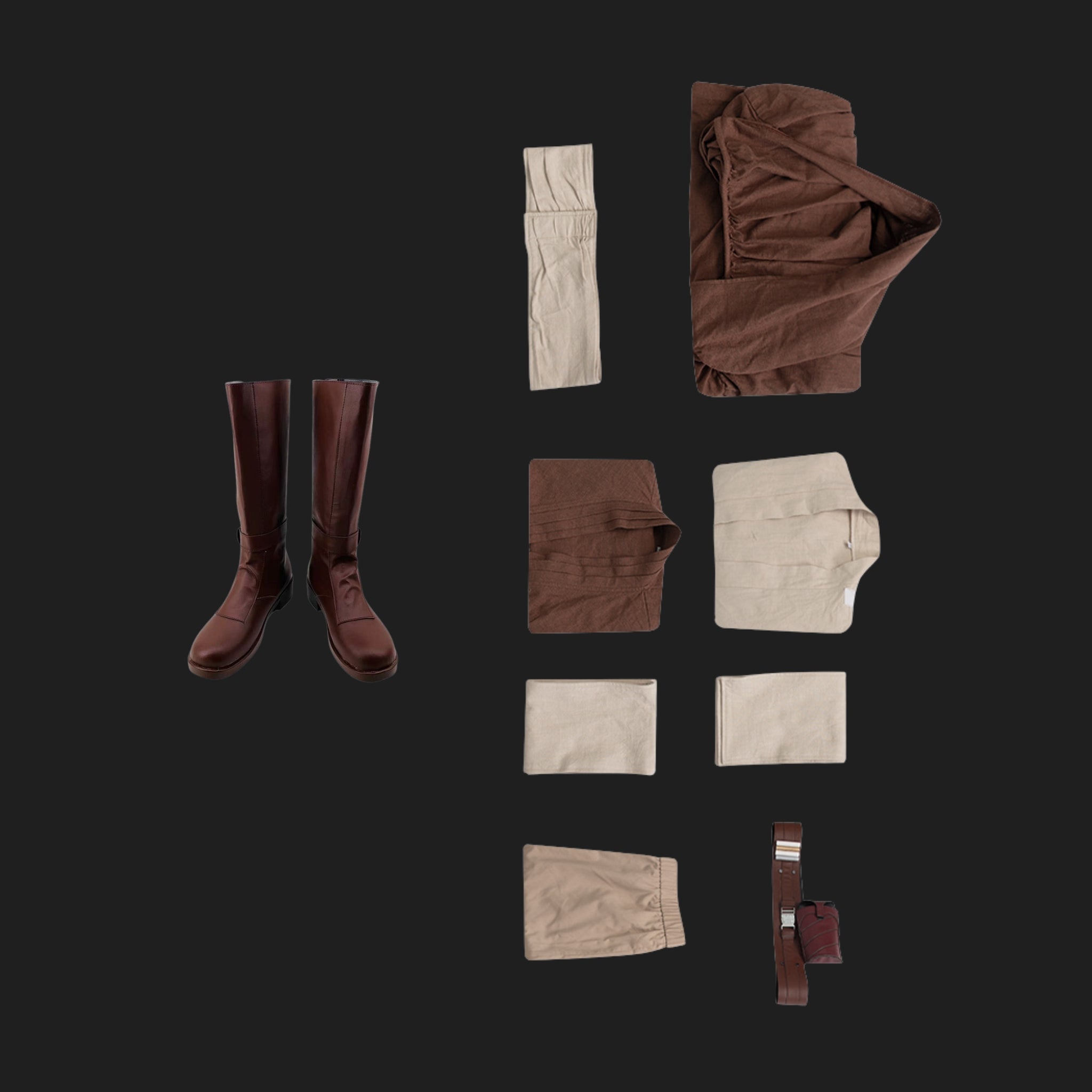 Obi-Wan Kenobi  Cosplay Costume-17