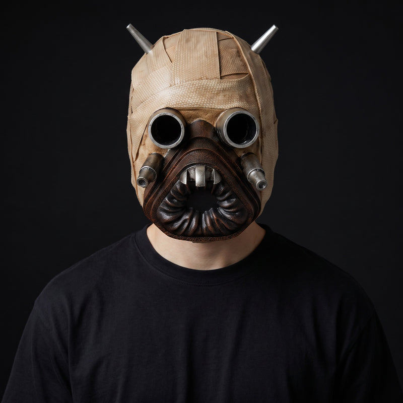 Tusken Raider Resin Helmet-3