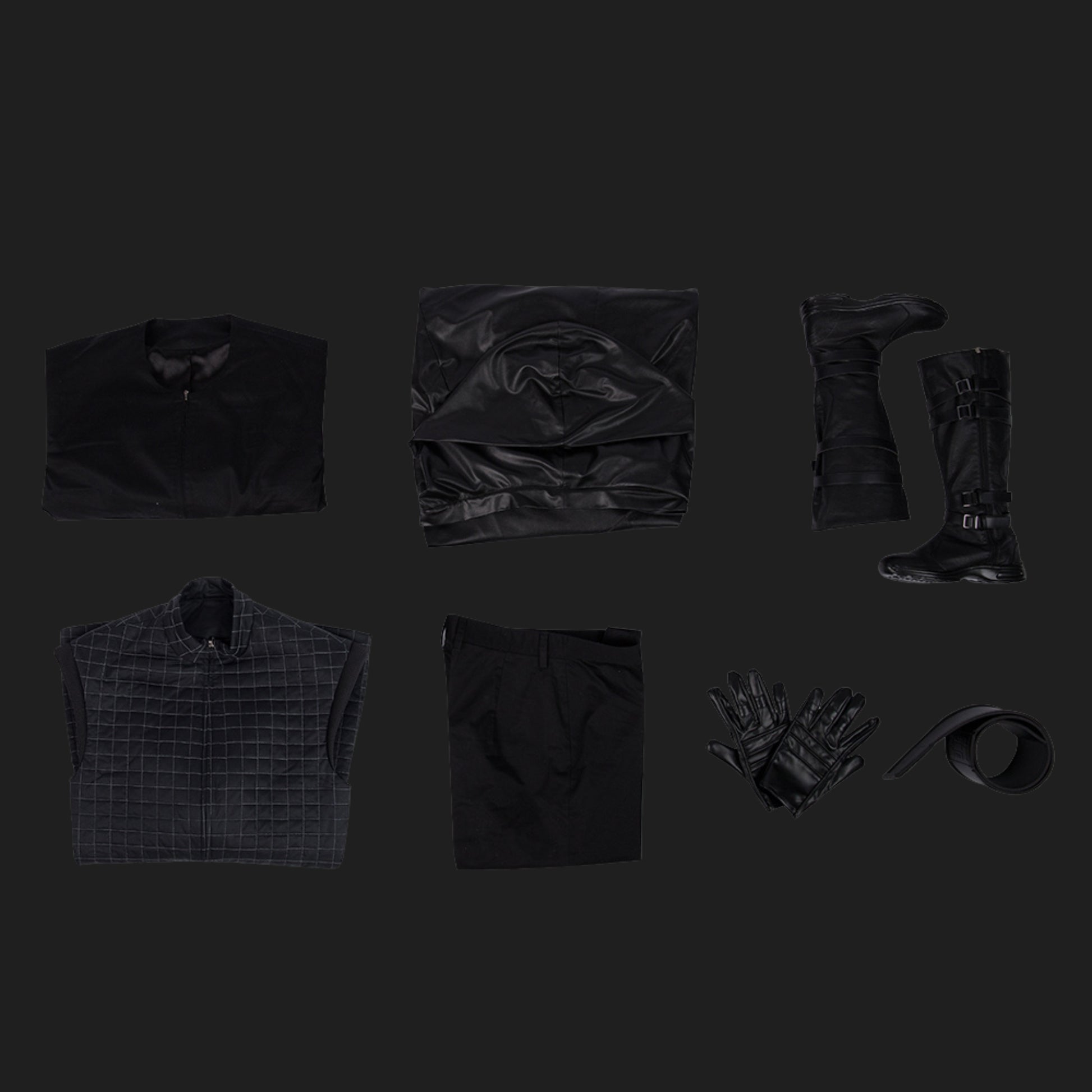 Kylo Ren Cosplay Costume-14