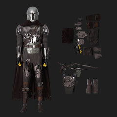 The Mandalorian S3 Din Djarin Cosplay Costumes-1