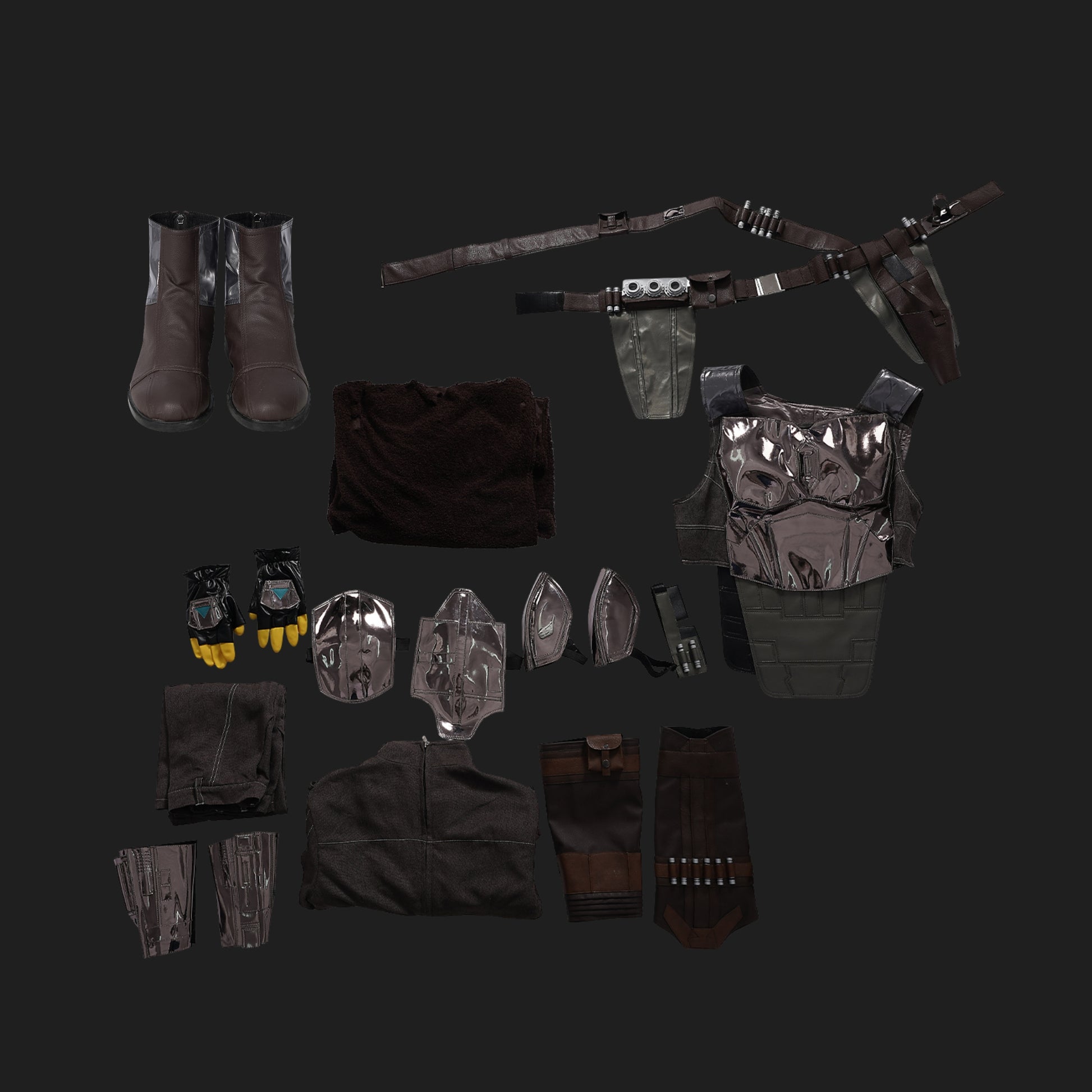 The Mandalorian S3 Din Djarin Cosplay Costumes-12