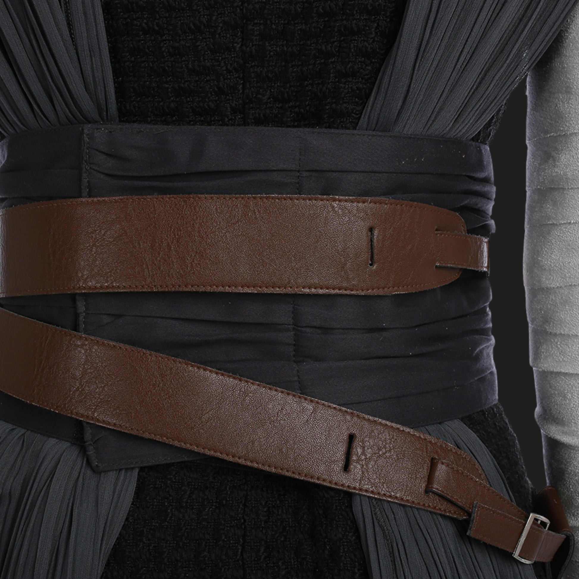 Rey Black Cosplay Costume-4