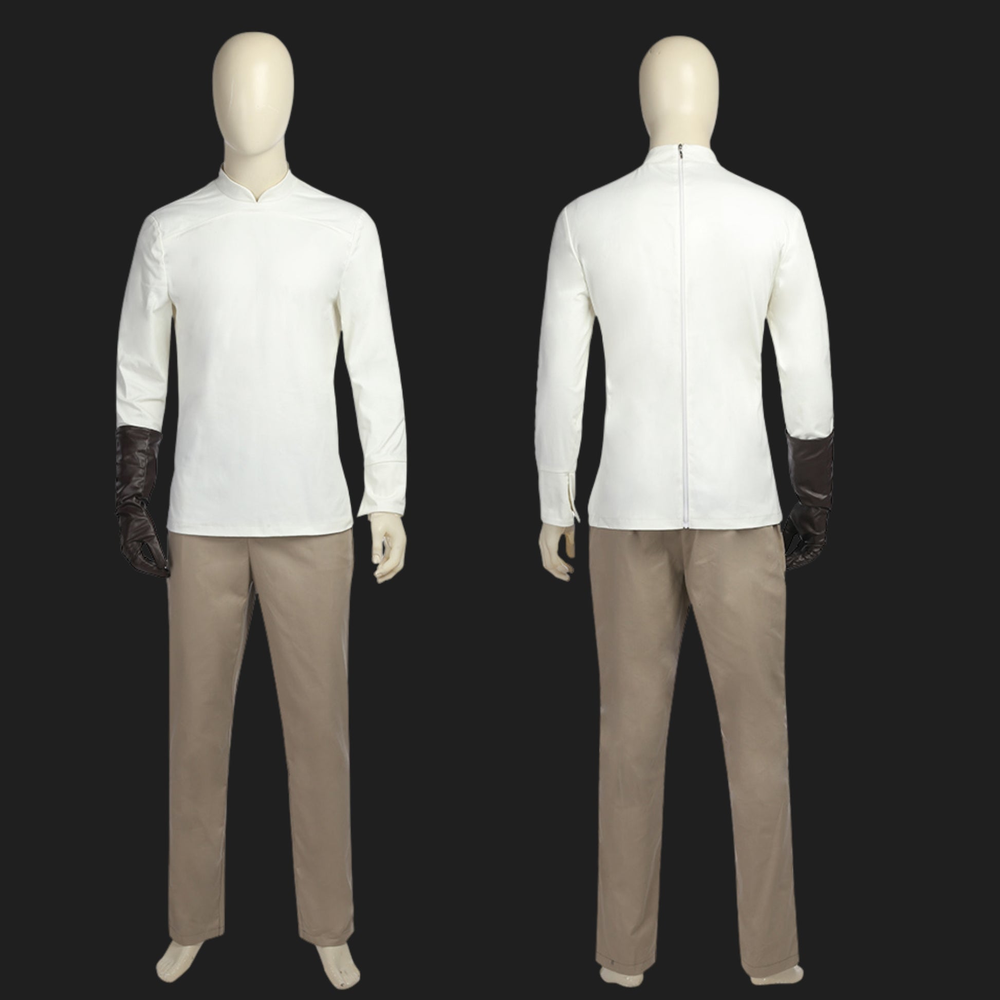 Luke Skywalker Star Wars 8 The Last Jedi Cosplay Costume-4