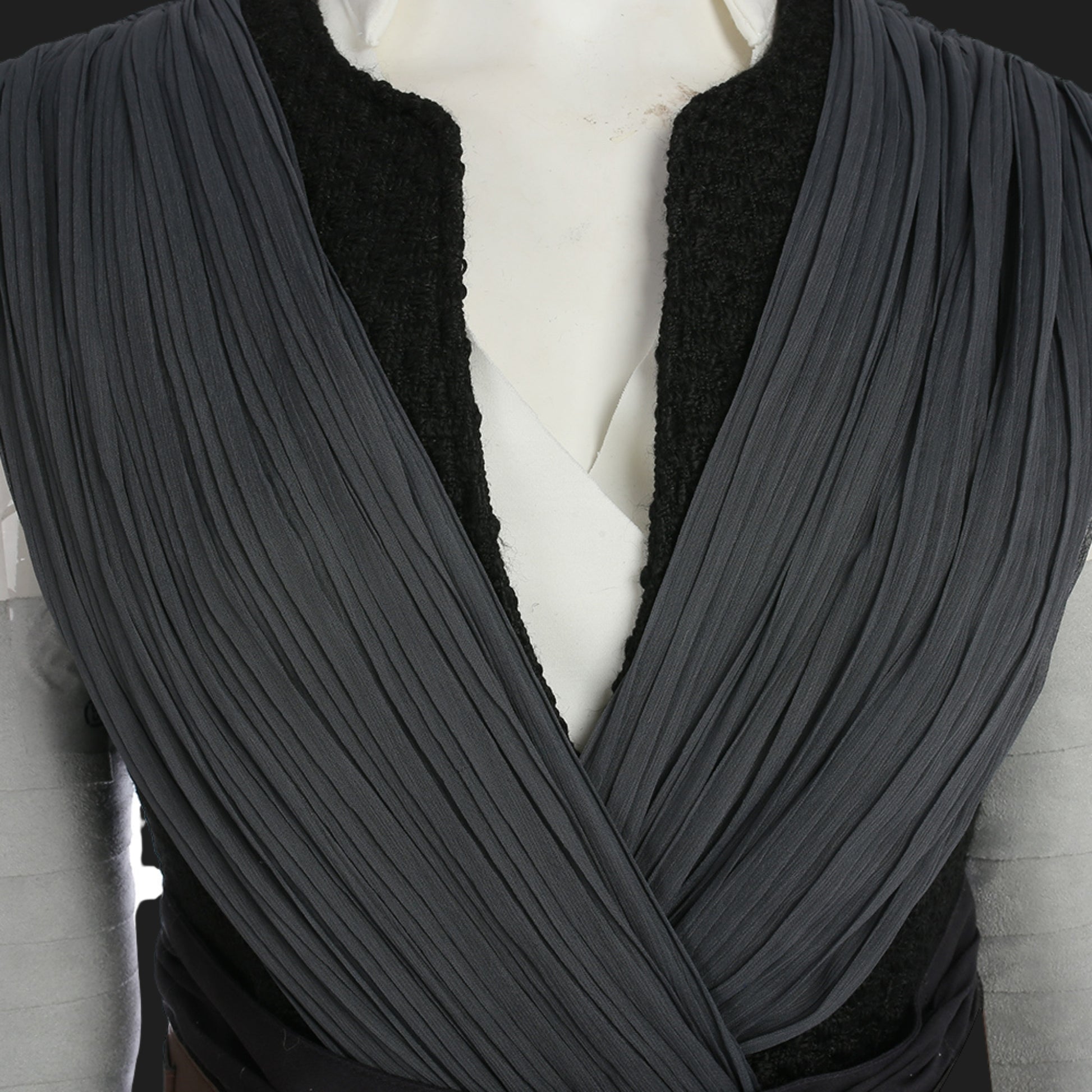 Rey Black Cosplay Costume-7
