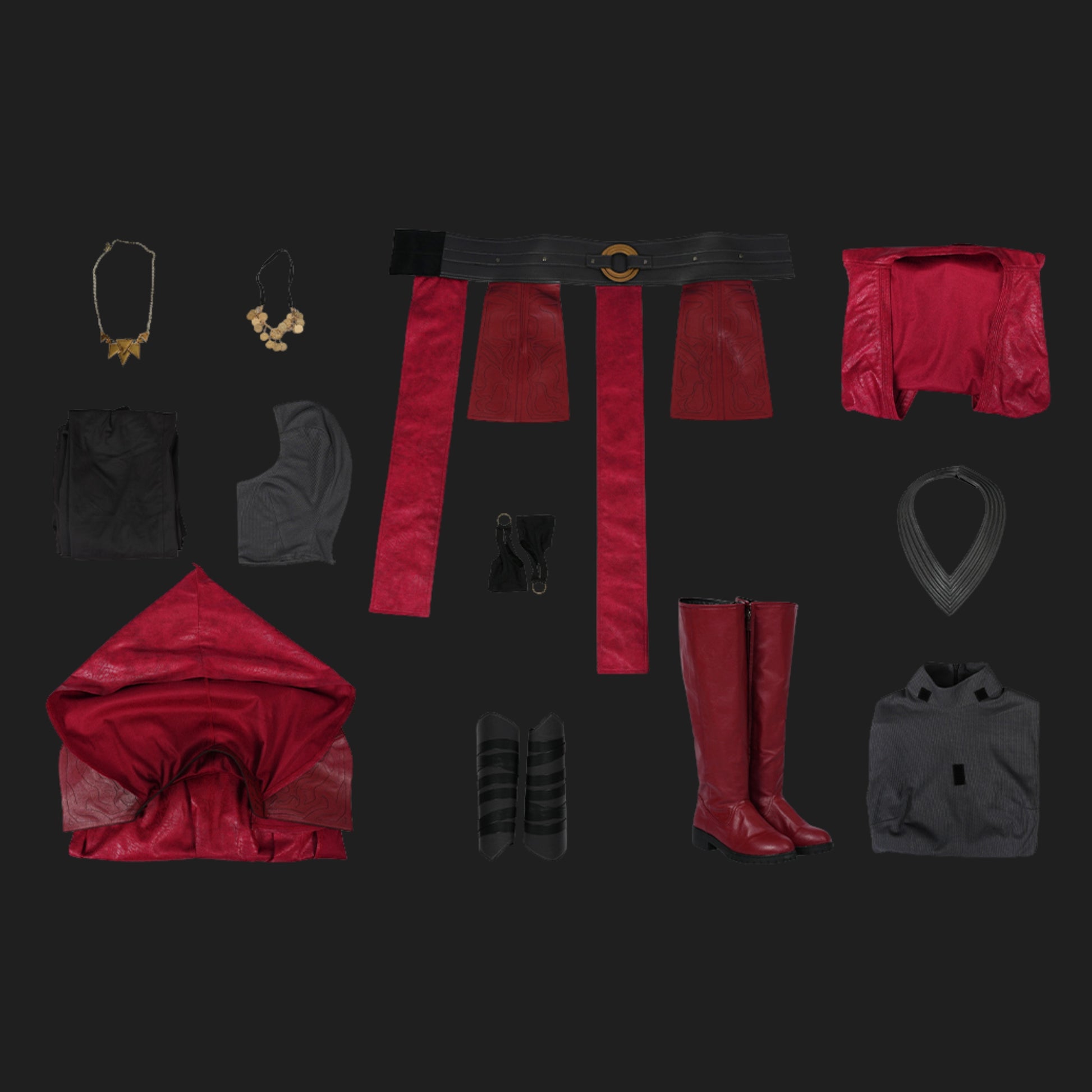 Nightsister Merrin Cosplay Costume-22