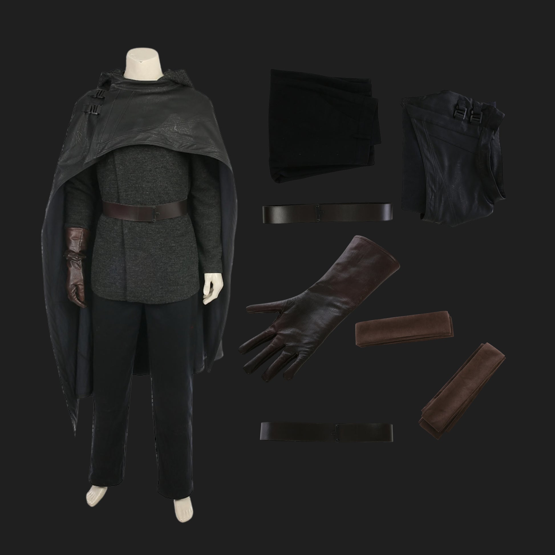 Luke Skywalker Cosplay Costume-1