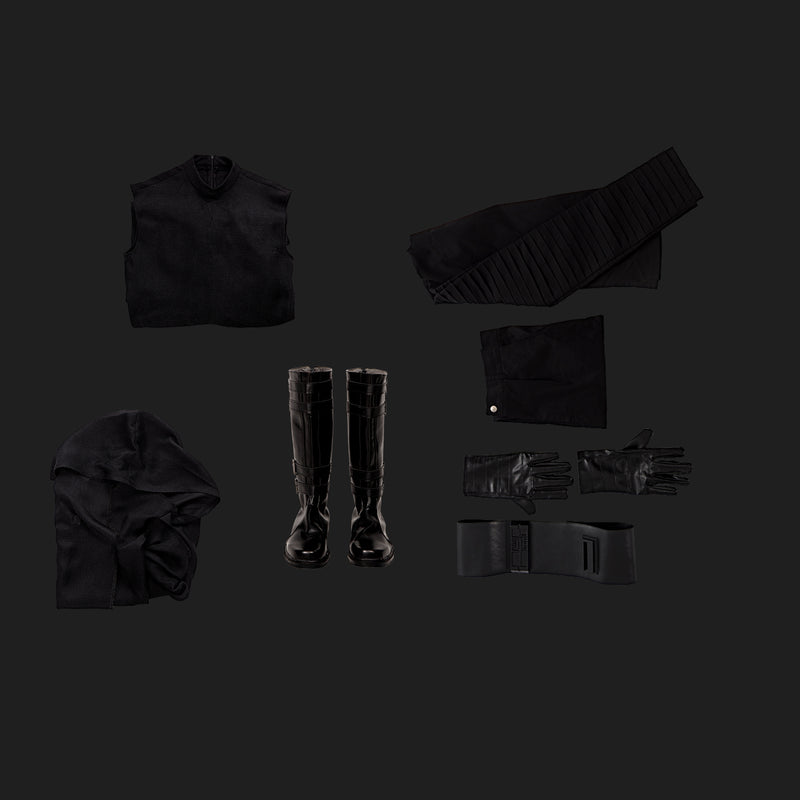 Kylo Ren Dark Side Cosplay Costume-16