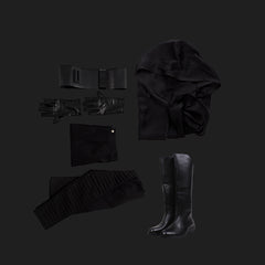 Kylo Ren Dark Side Cosplay Costume-11