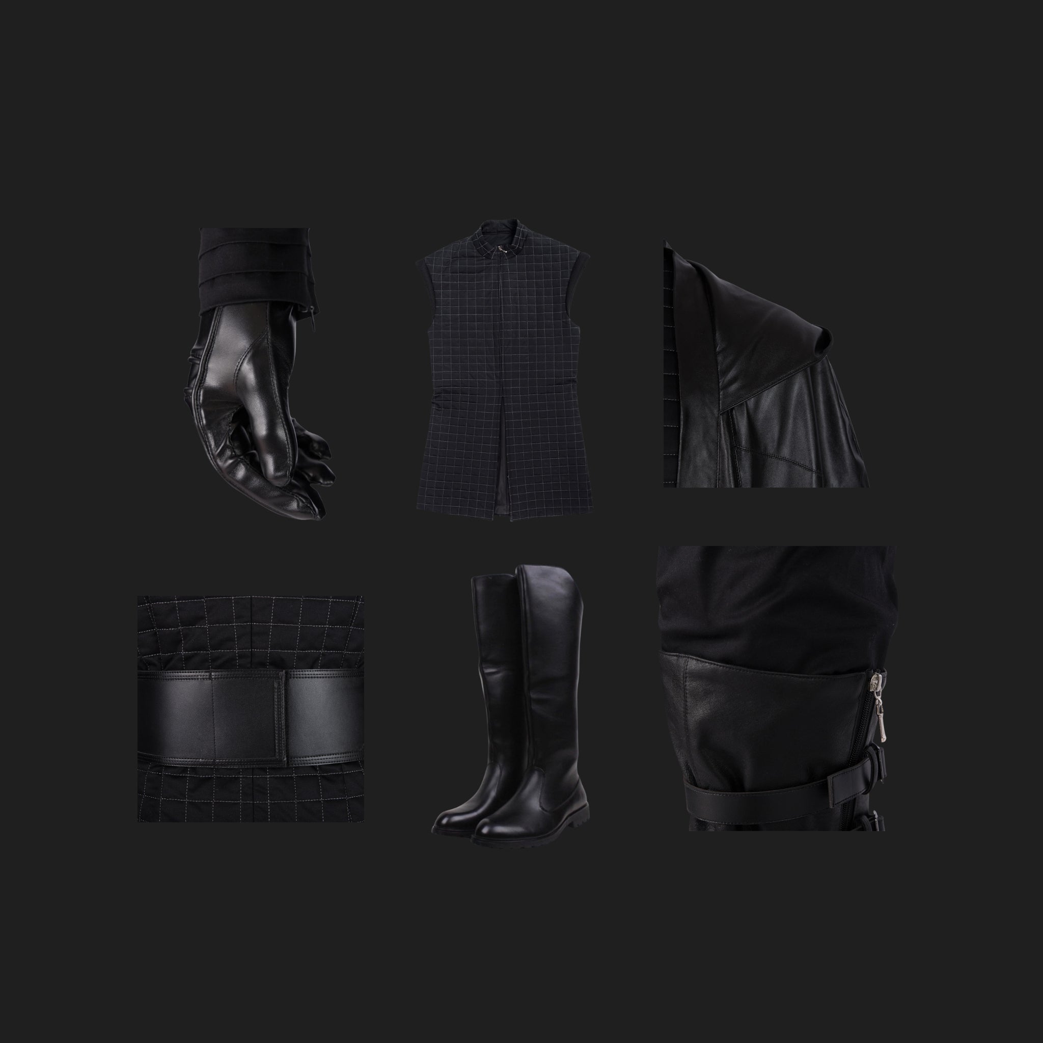 Kylo Ren Cosplay Costume-9