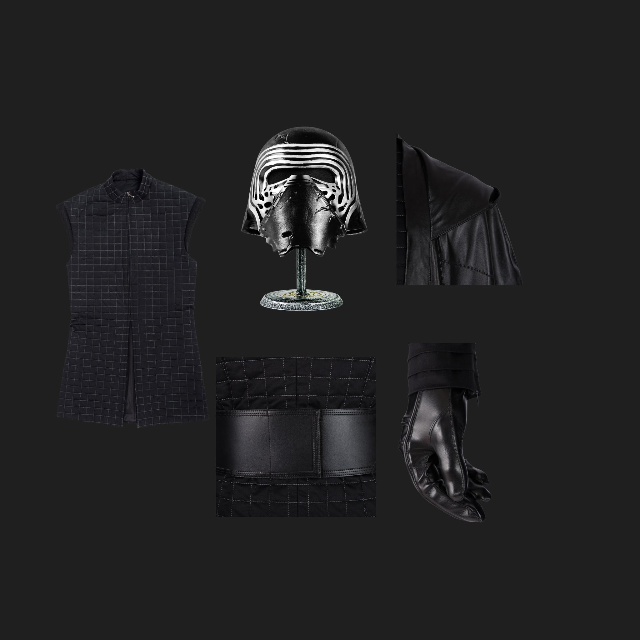 Kylo Ren Cosplay Costume-11