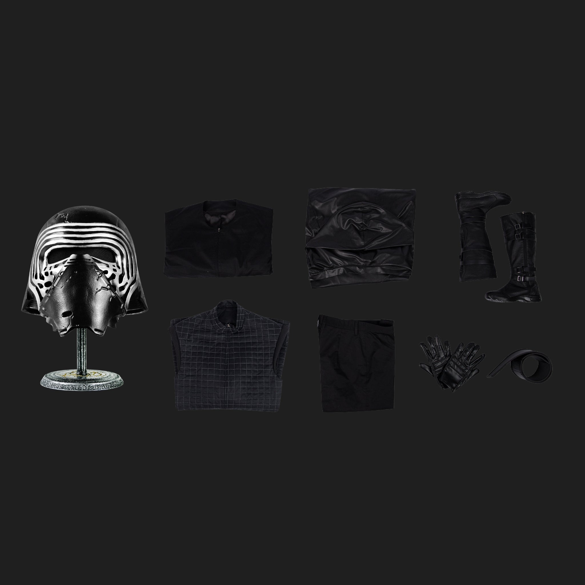 Kylo Ren Cosplay Costume-13