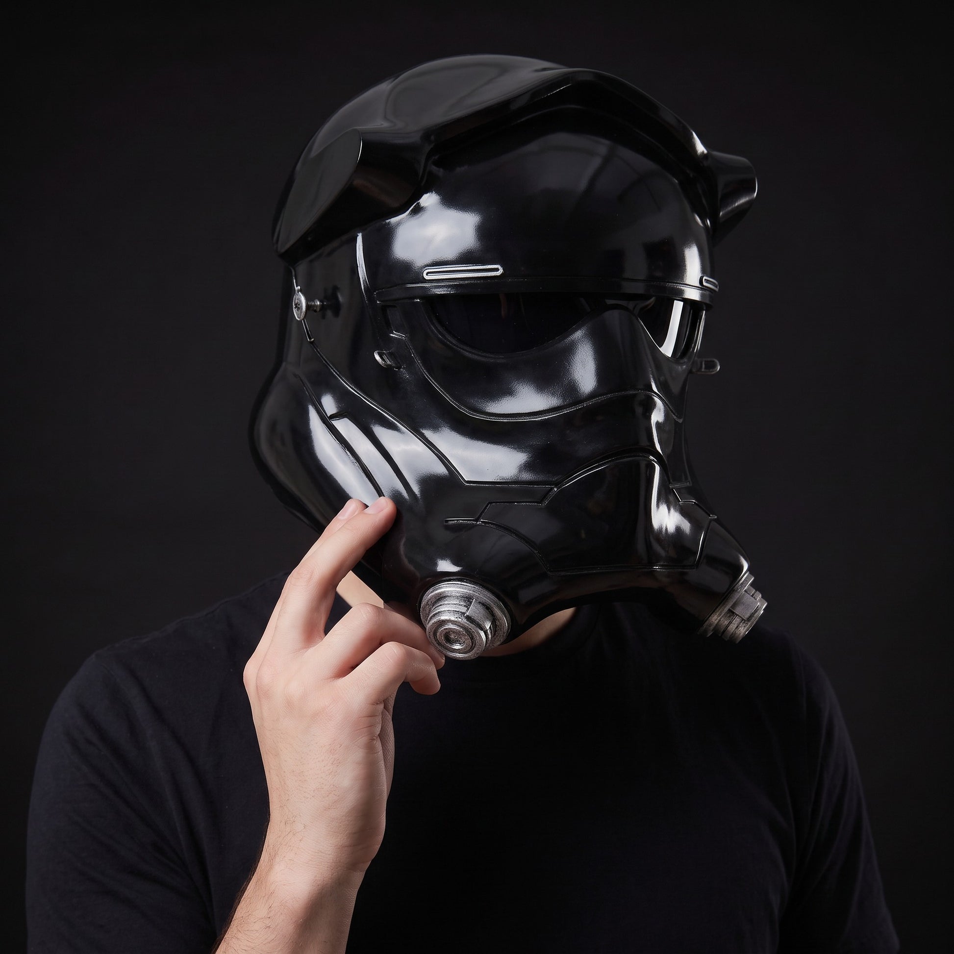 First Order TIE Fighter Pilot 1_1 Cosplay Helmet-2