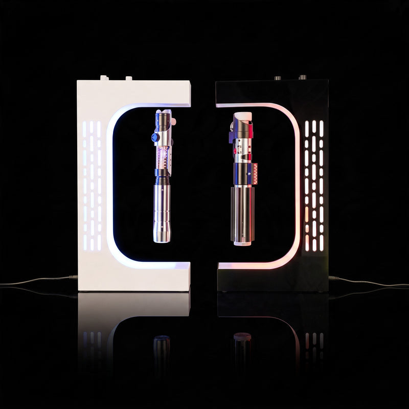 Magnetic Levitating Lightsaber Hilt Display Stand – Floating Base for Collectibles & Sci-Fi Décor-2