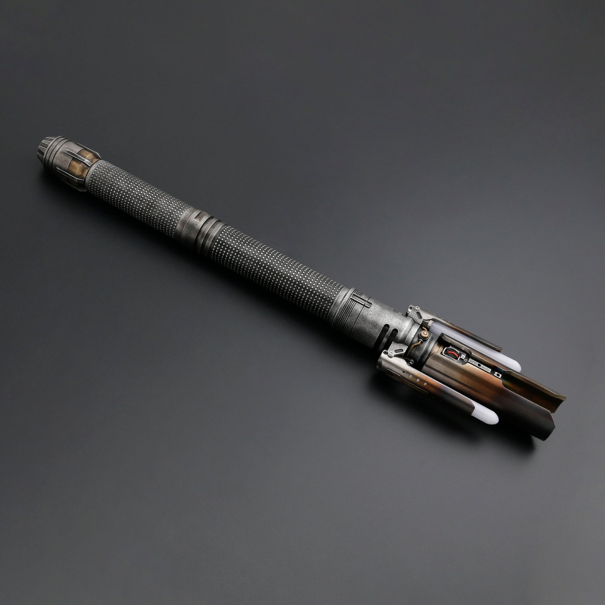 Weathered Cal Kestis Crossguard Lightsaber-5