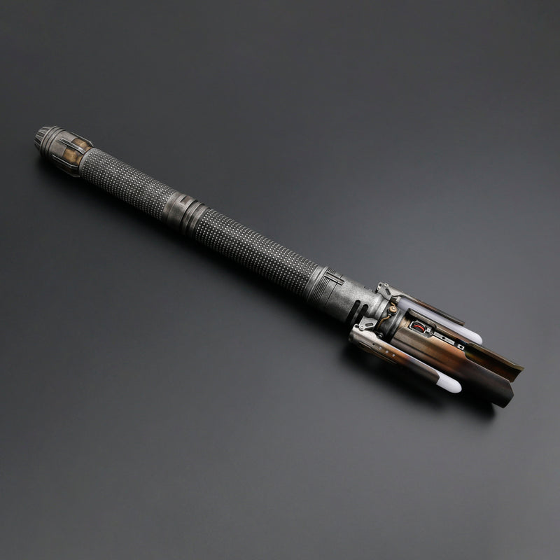 Weathered Cal Kestis Crossguard Lightsaber-5
