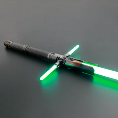 Weathered Cal Kestis Crossguard Lightsaber-12