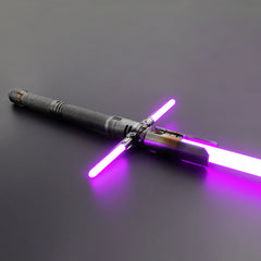 Weathered Cal Kestis Crossguard Lightsaber-13