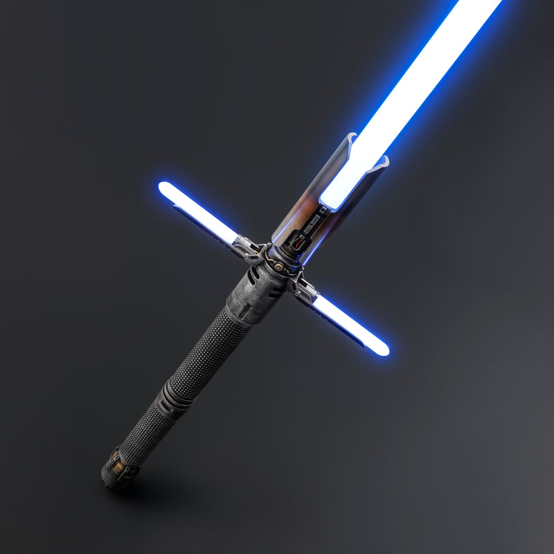 Weathered Cal Kestis Crossguard Lightsaber-15