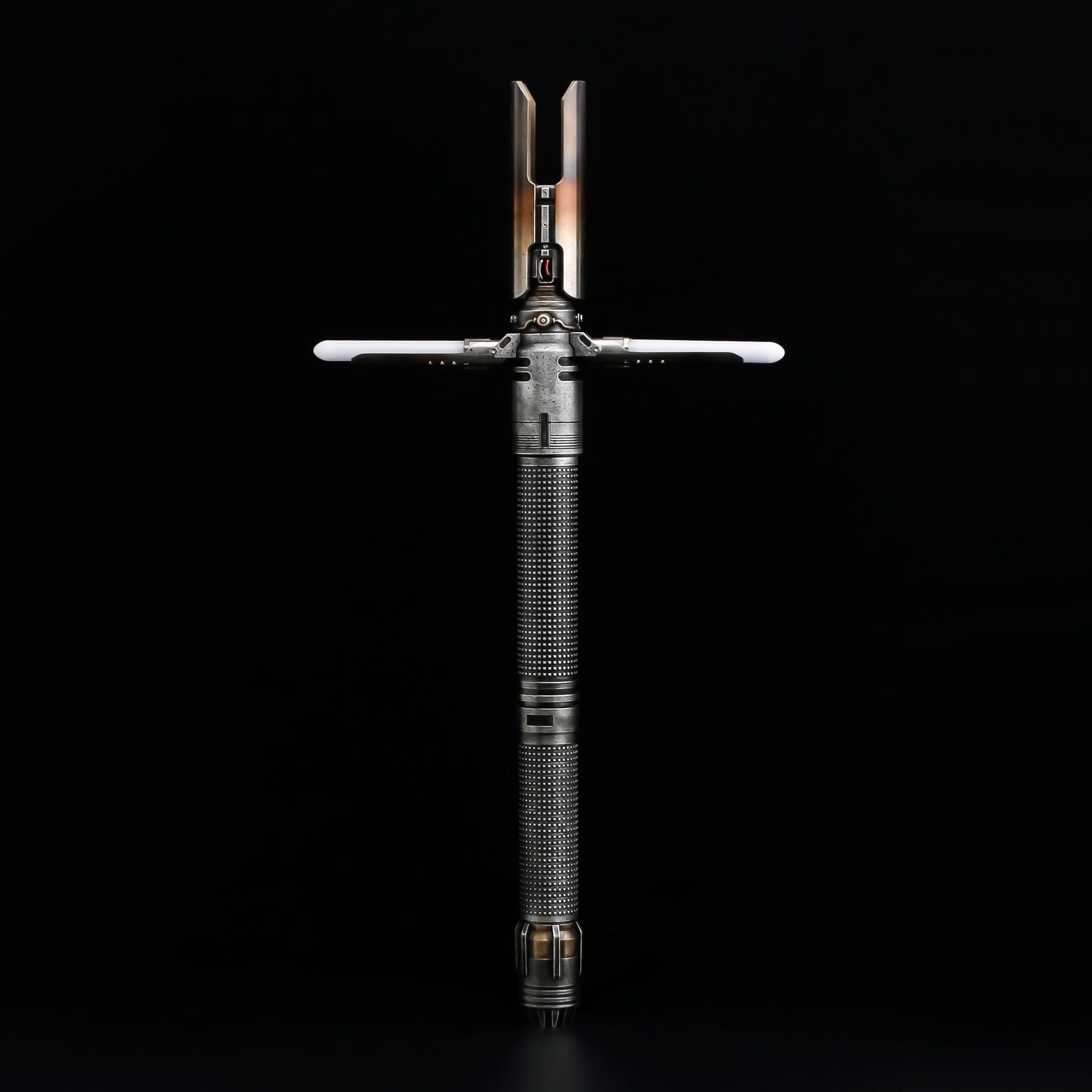 Weathered Cal Kestis Crossguard Lightsaber-17