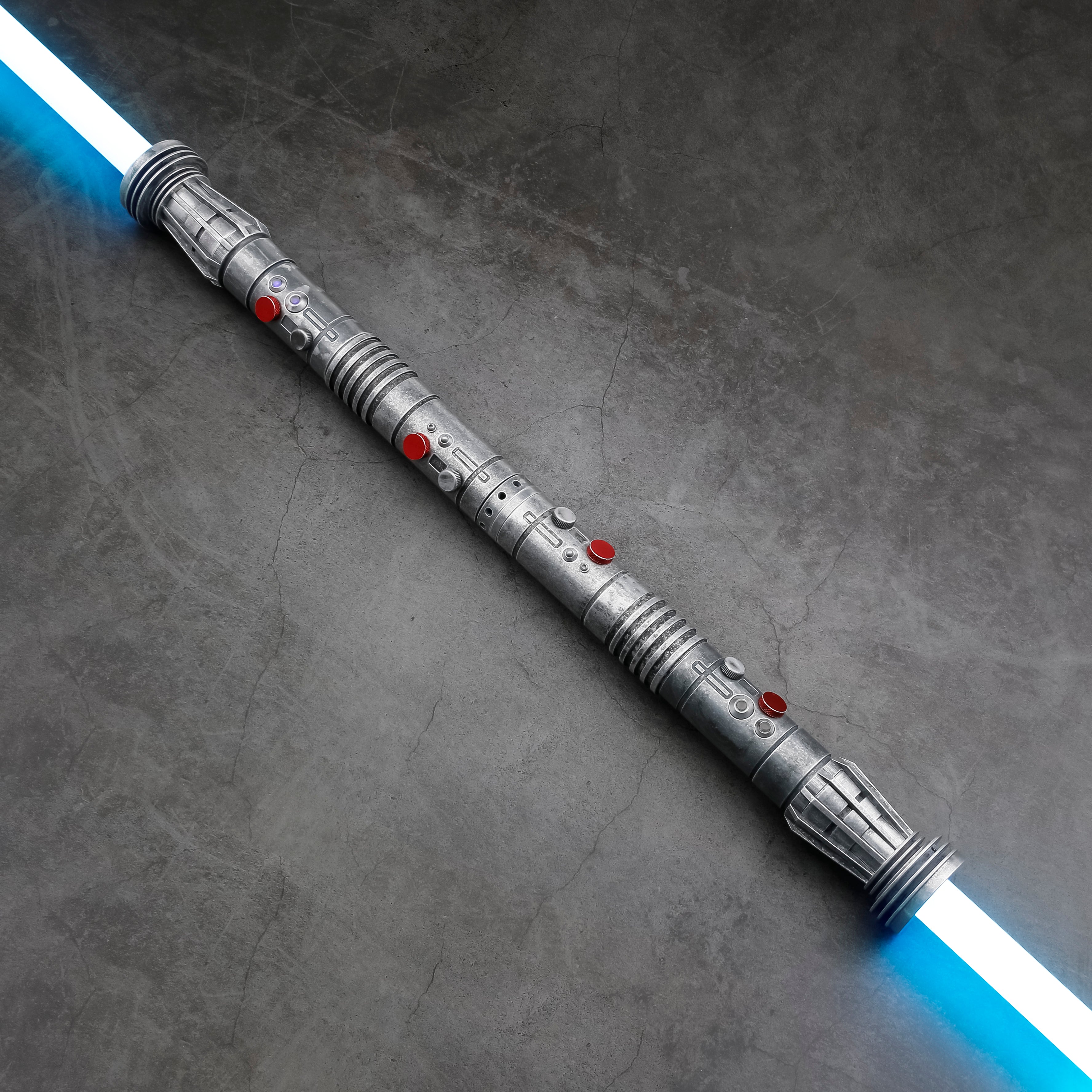 Weathered Darth Maul Double-Bladed Lightsaber-7