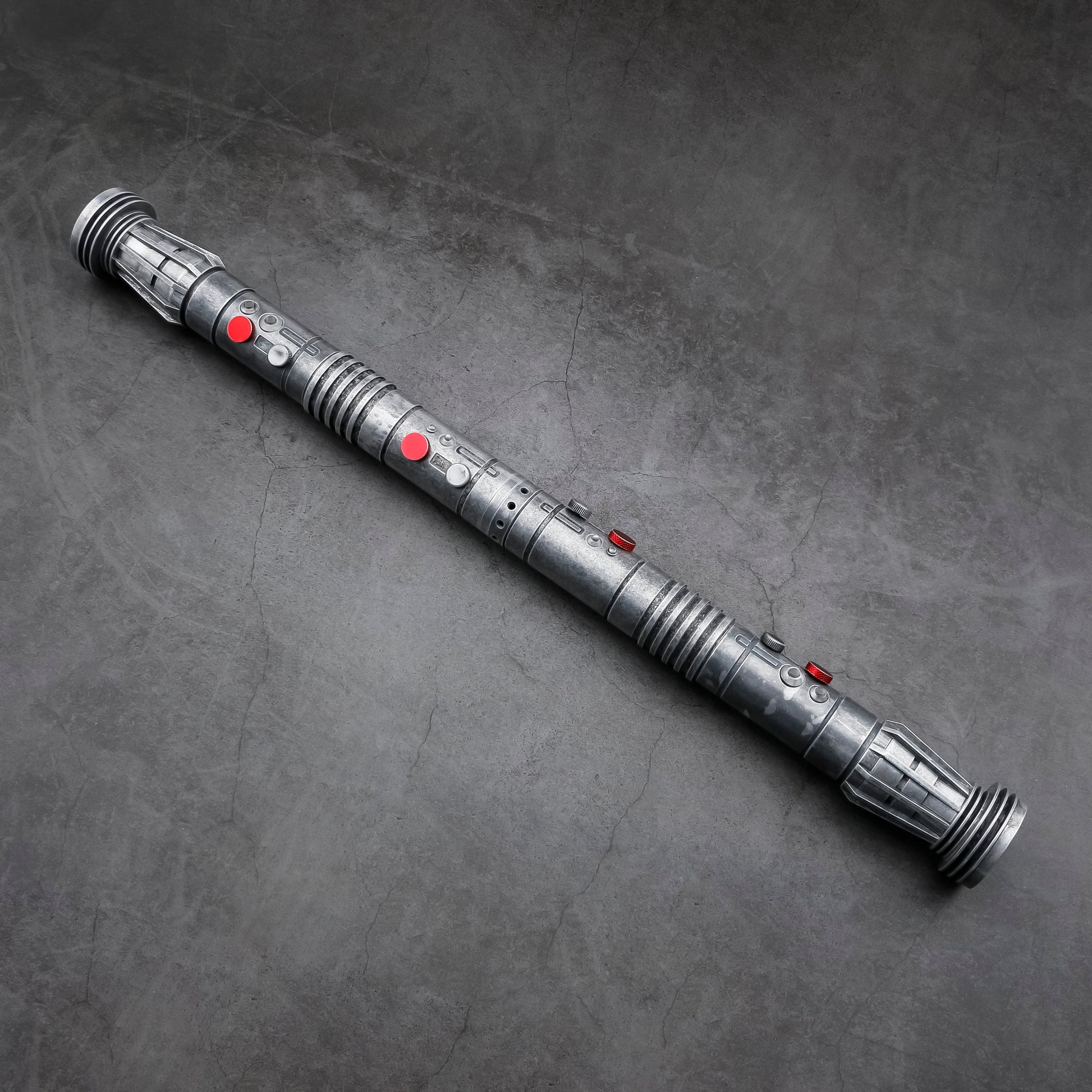 Weathered Darth Maul Double-Bladed Lightsaber-11