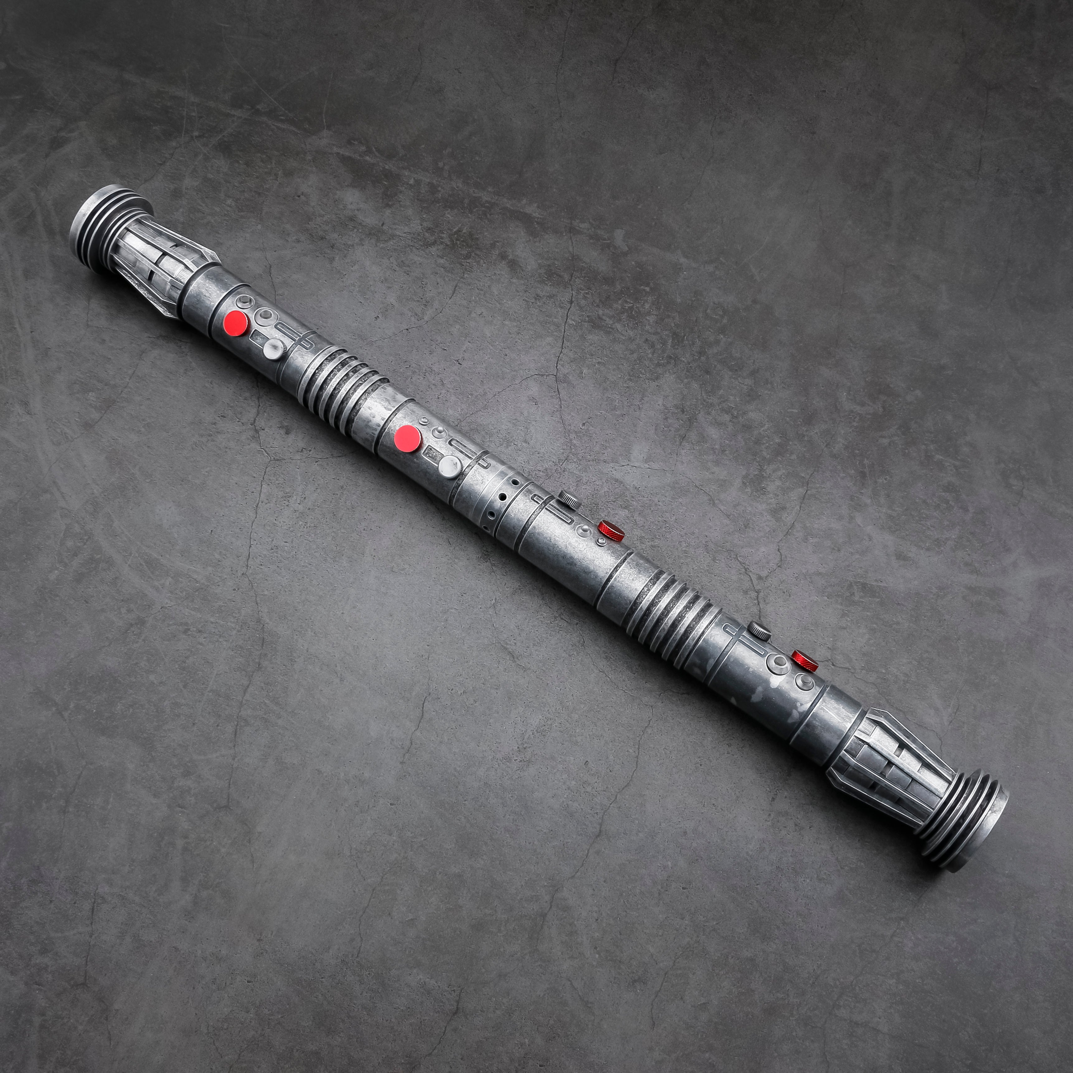 Weathered Darth Maul Double-Bladed Lightsaber-11