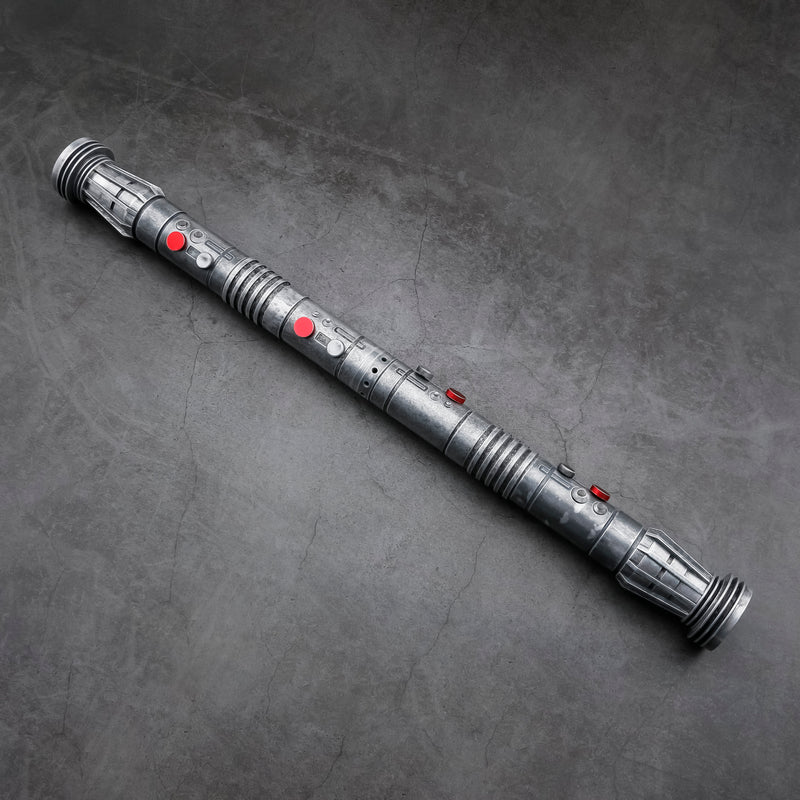 Weathered Darth Maul Double-Bladed Lightsaber-11